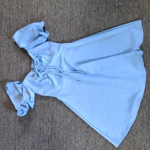 Light blue dress